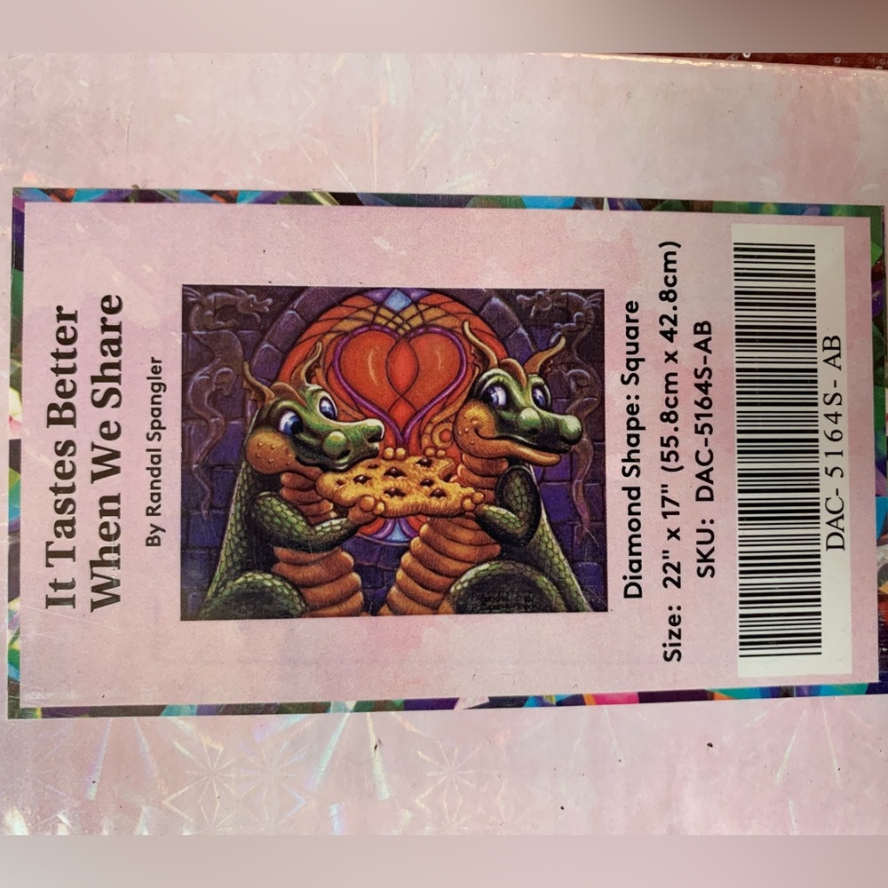 Diamond Art Club Diamond Painting Kit It Tastes Better When We Share